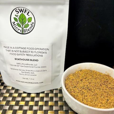 Boathouse Blend: Red Beat Microgreen Seasoning Blend
