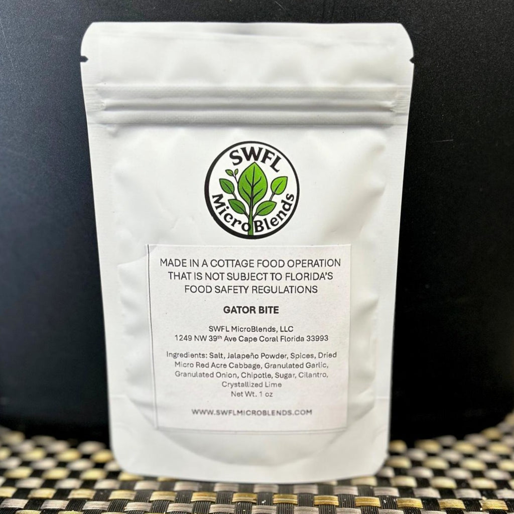 Gator Bite: Cabbage Microgreen Jalapeno Seasoning Blend