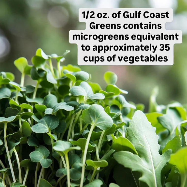 Gulf Coast Greens: 100% Microgreens-that's it!