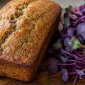 Banana Bread - made with Red Cabbage Microgreen Powder